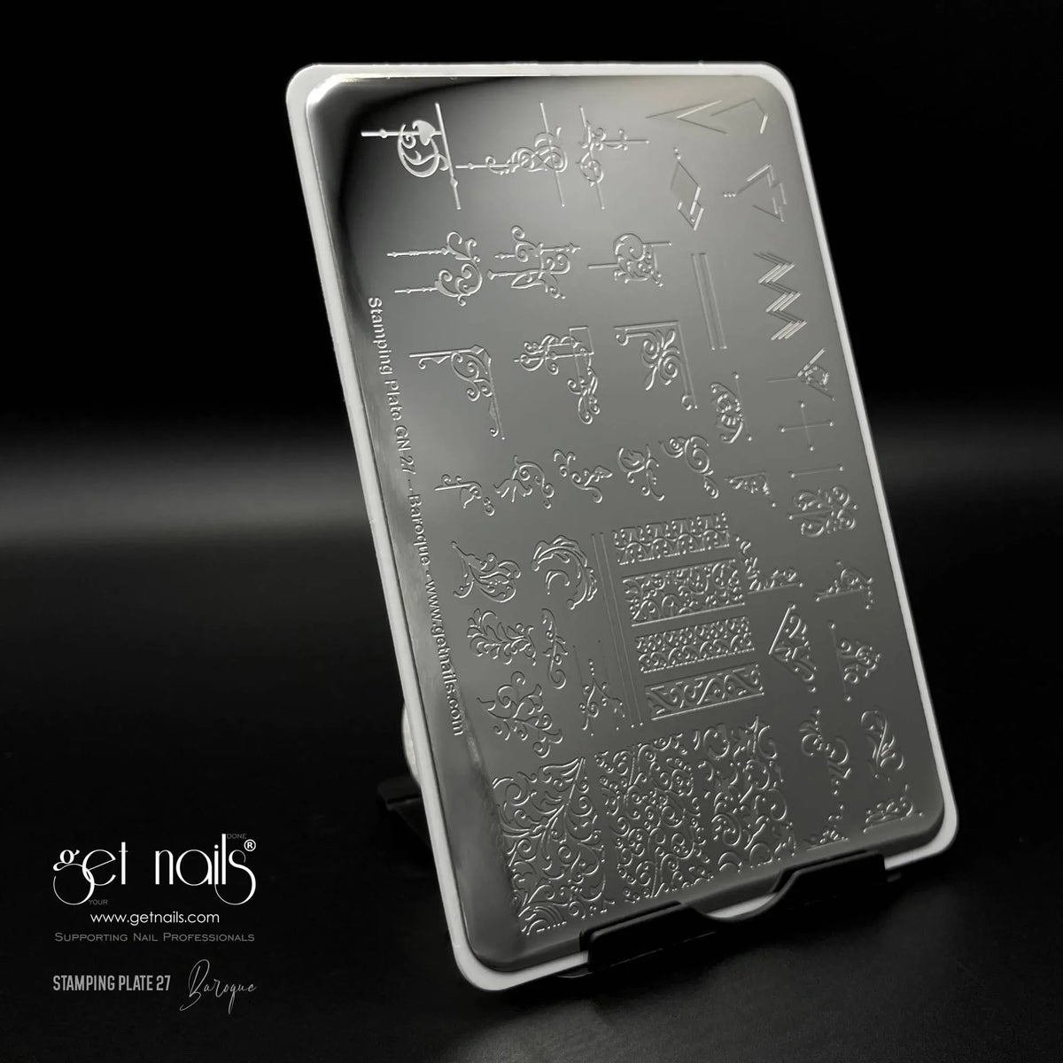 Plaque de stamping GN 27 - Baroque