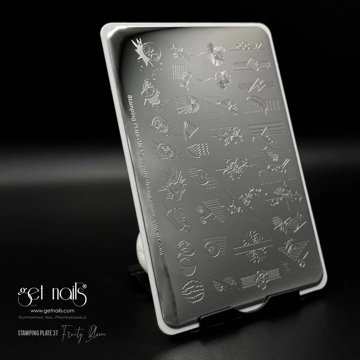 Plaque de stamping GN 37 - Fruity Bloom