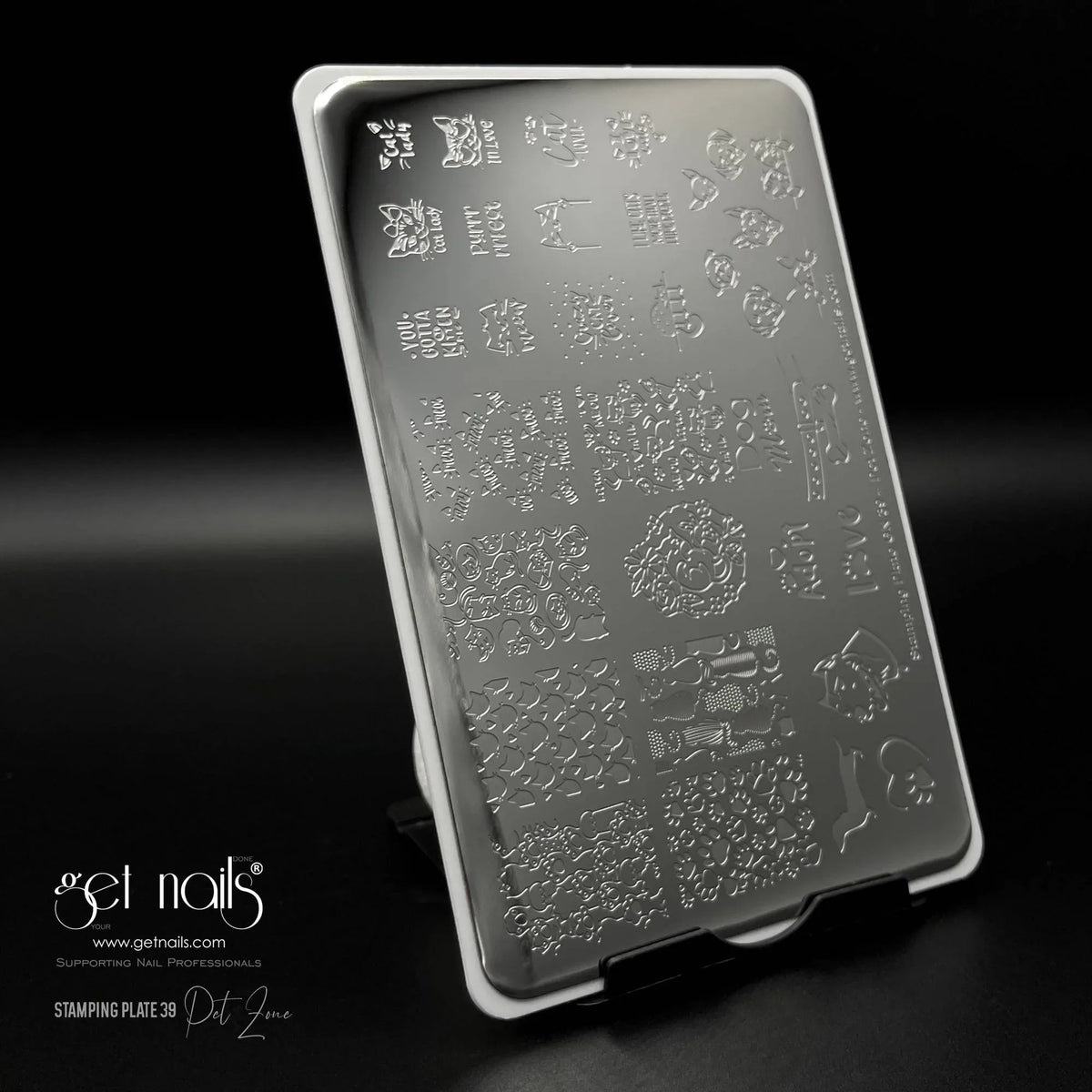 Plaque de stamping GN 39 - Pet Zone