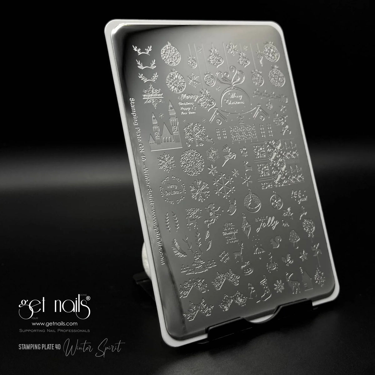 Plaque de stamping GN 40 - Winter Spirit