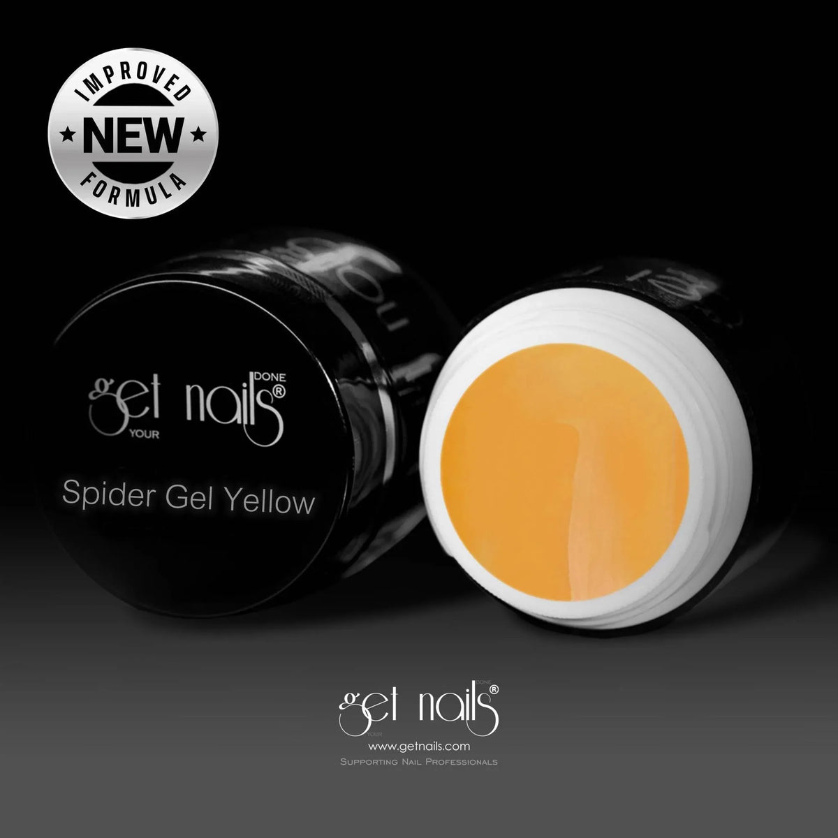 Spider Gel Get Nails - Jaune, 5 g