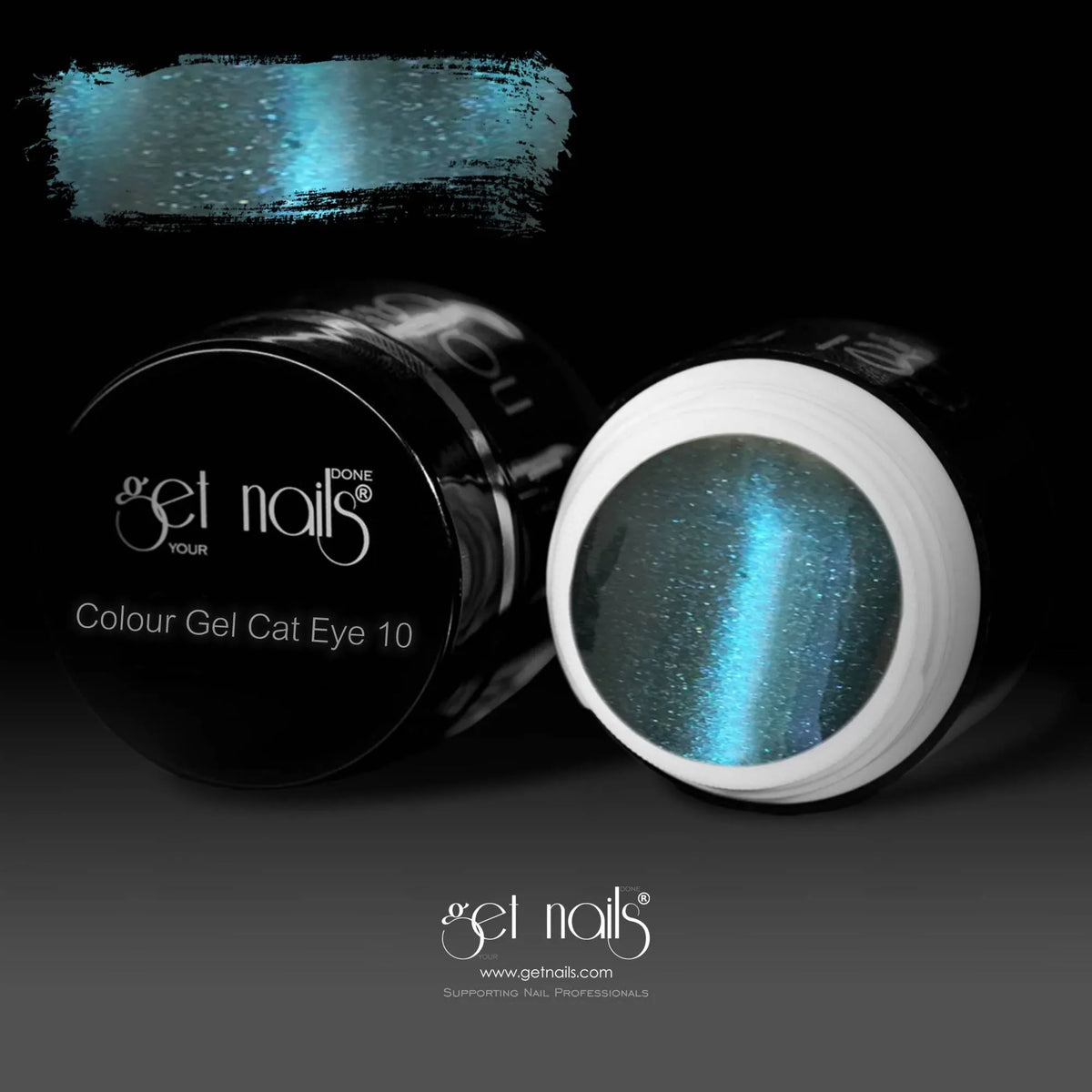 Gel Couleur Cat Eye 10 | Gel Coloré pour Ongles UV/LED