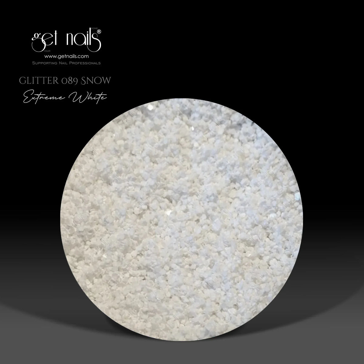 Glitter 089 Blanc Neige Extrême