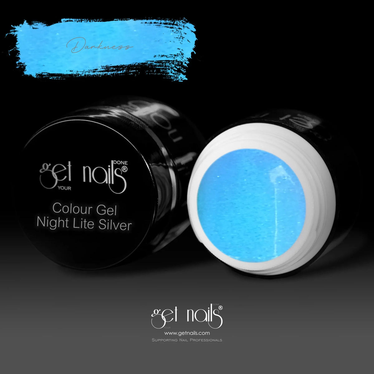 Gel Couleur Nuit Argent | Gel Coloré pour Ongles UV/LED