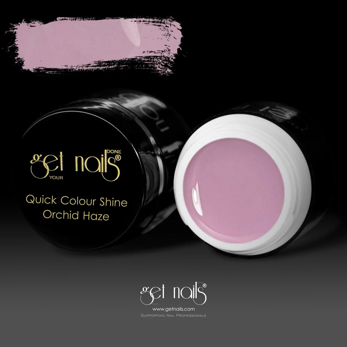 Quick Colour Shine Orchid Haze | UV/LED Colored Gel
