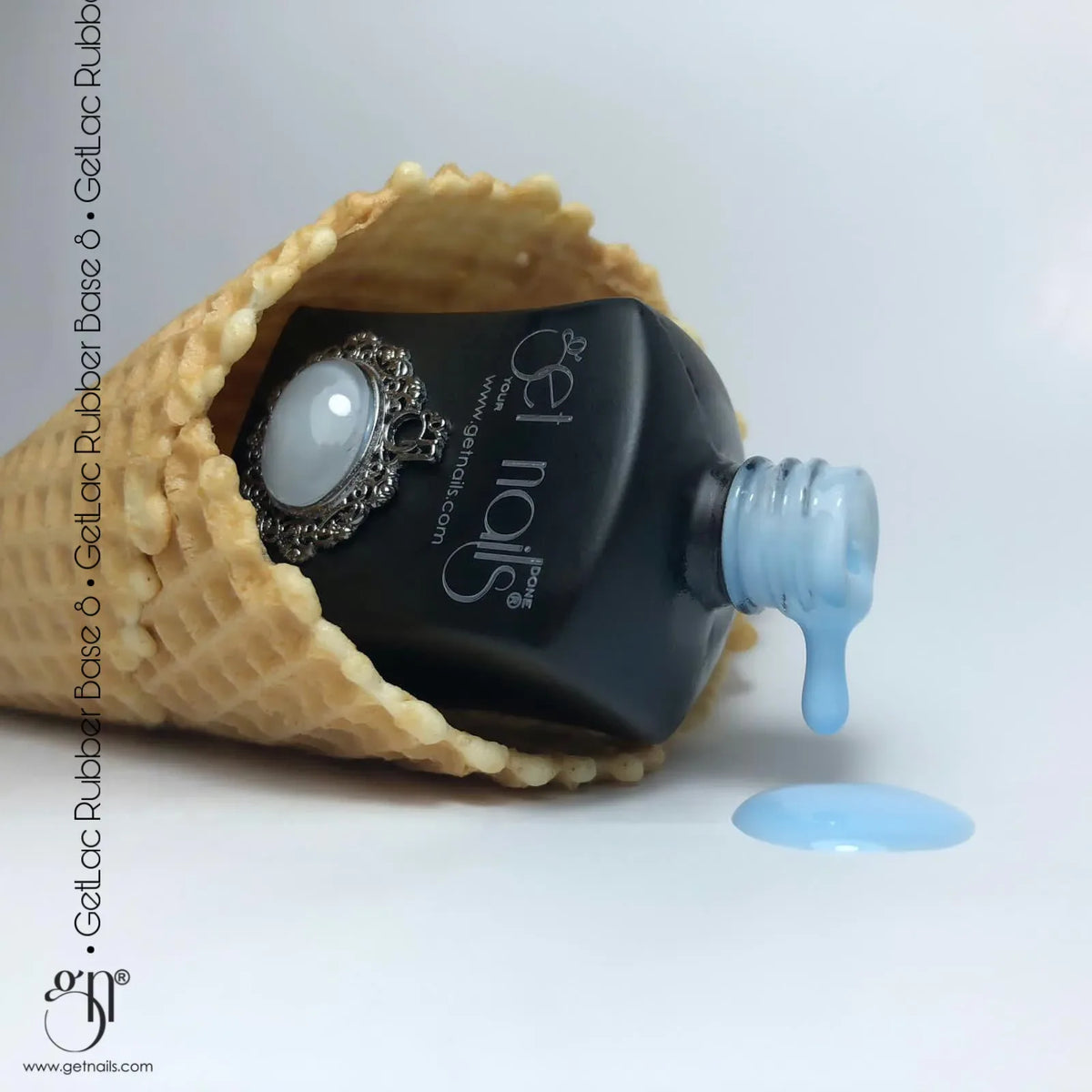 Rubber Base 8 Milky Blue
