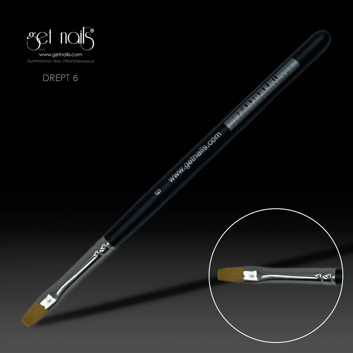 Pinceau Gel Droit N° 6 GN