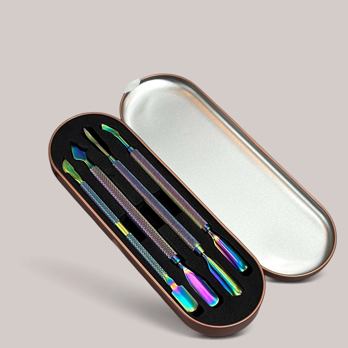 Cuticle Pusher Rainbow Kit