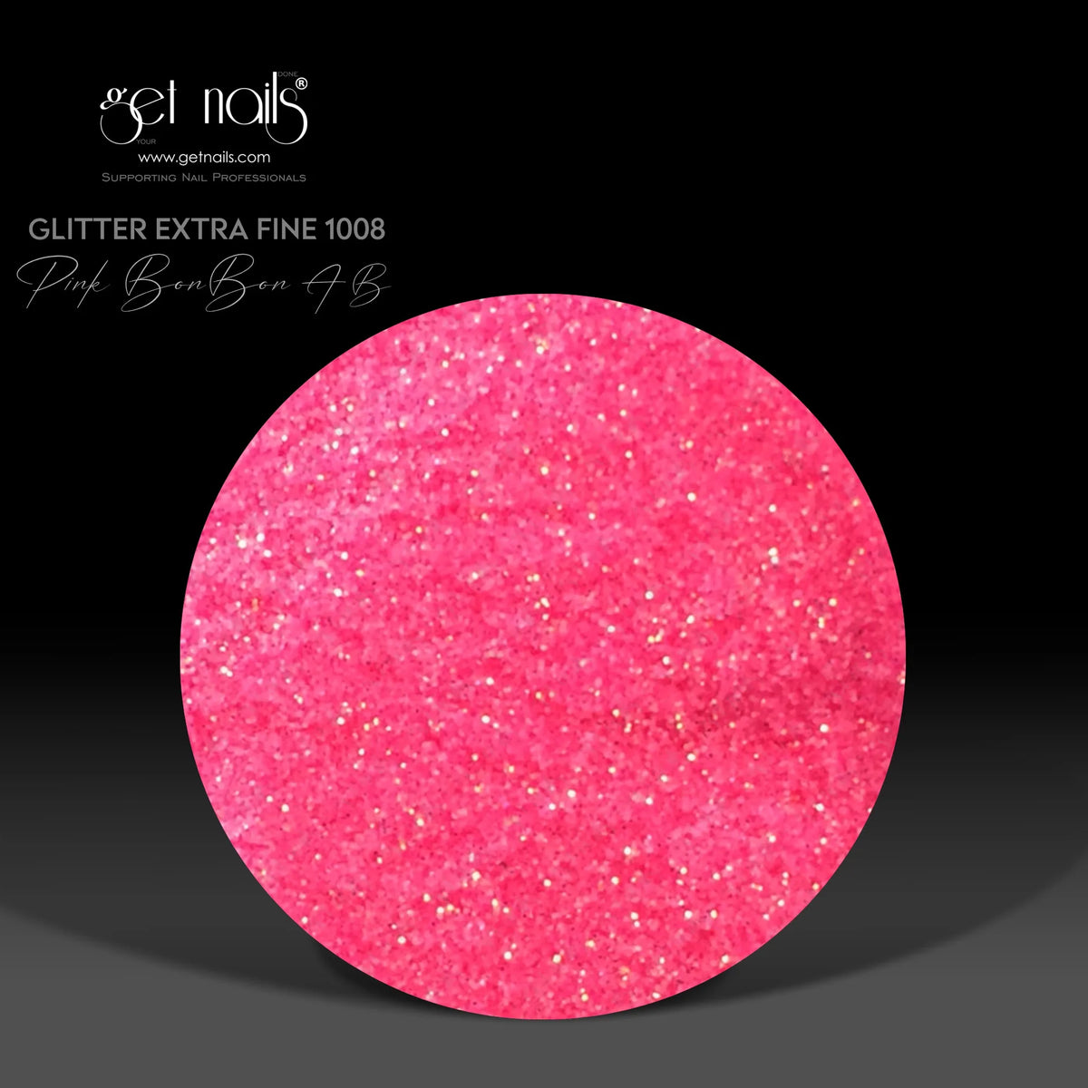 Glitter EF 1008 Pink BonBon AB