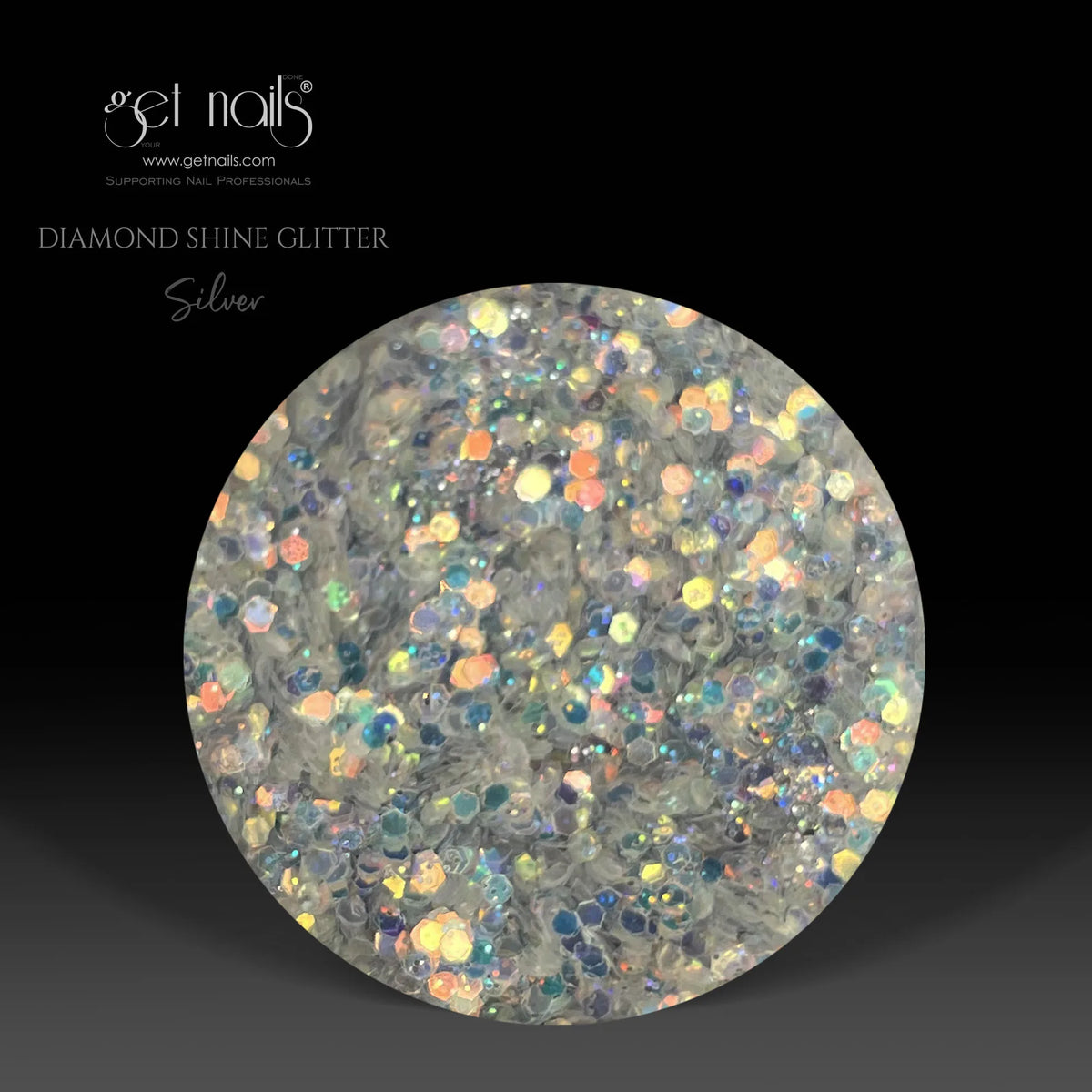 Diamond Shine Glitter Silver 4g