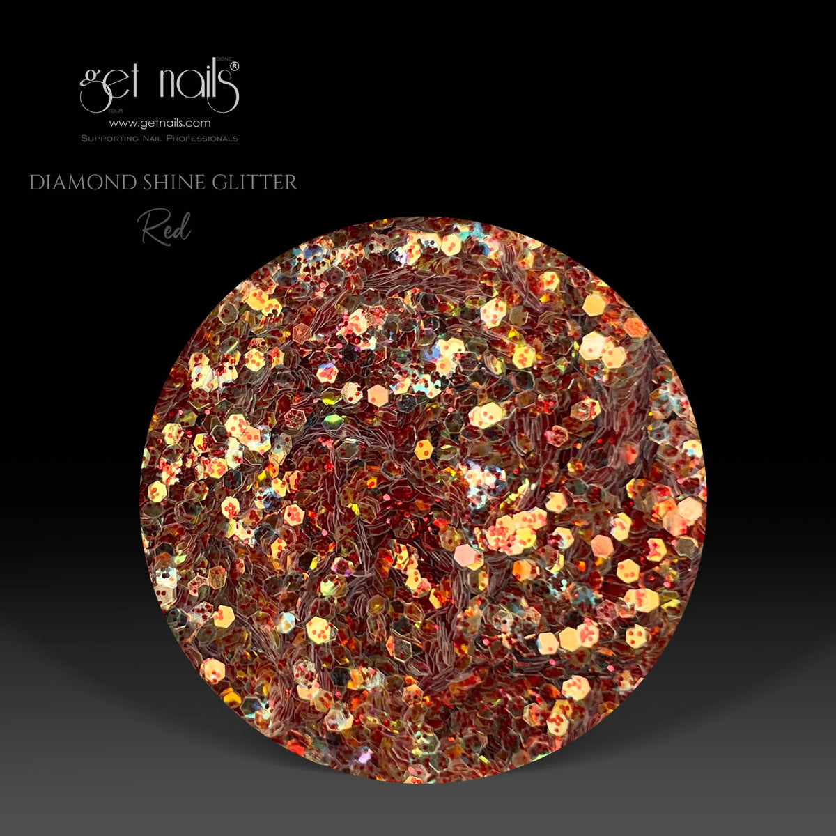 Diamond Shine Glitter Red 4g