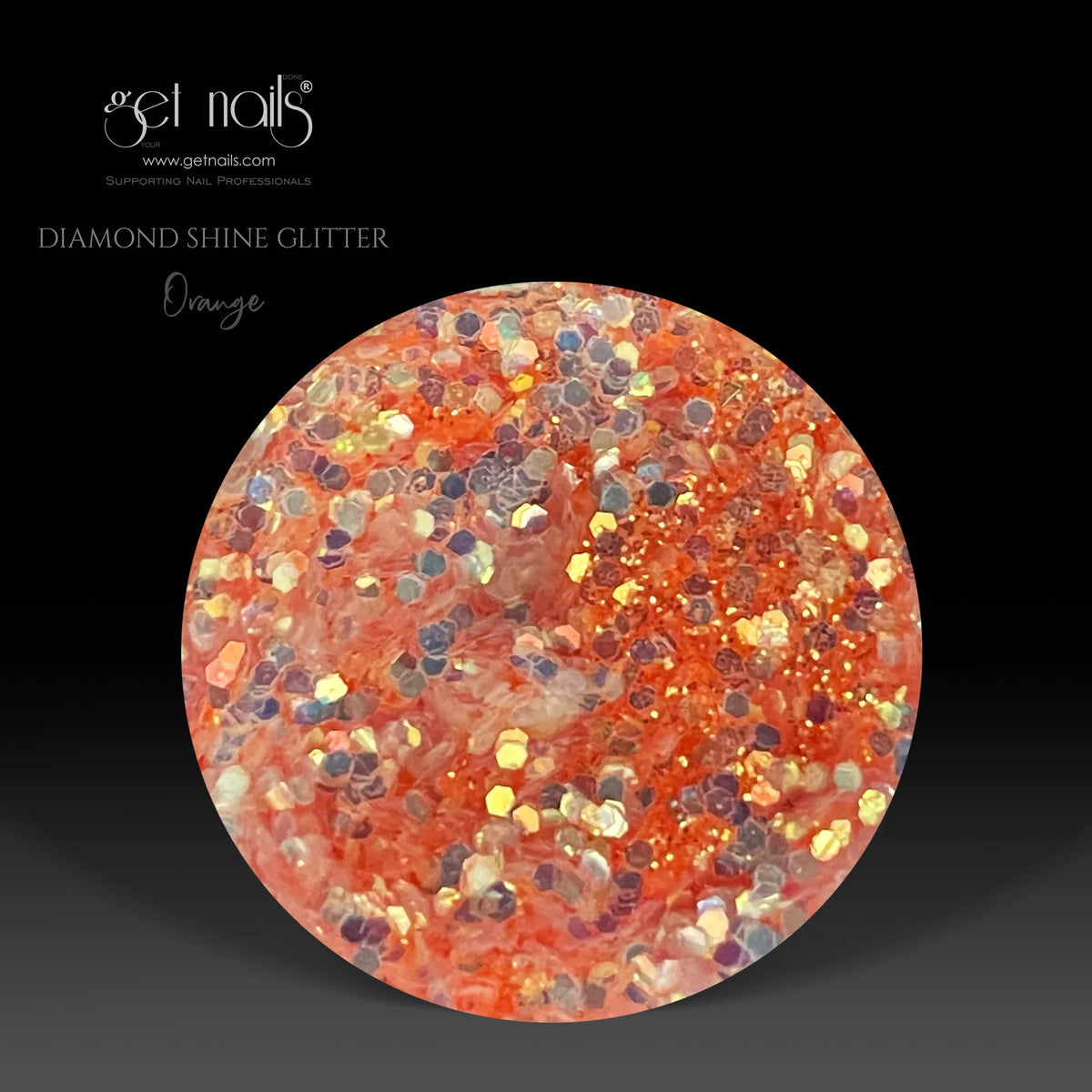 Diamond Shine Pailleté Orange 4g