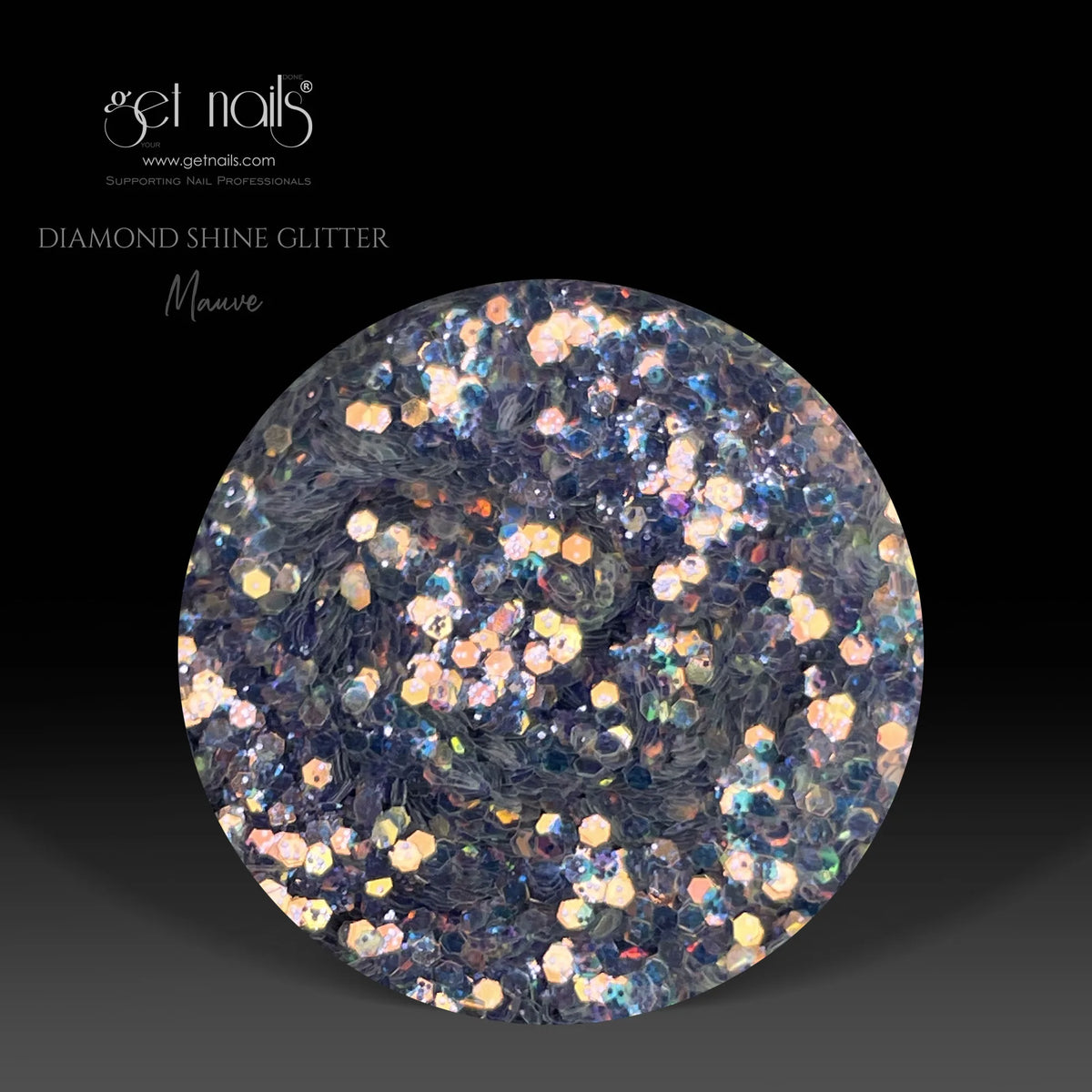 Diamond Shine Glitter Mauve 4g