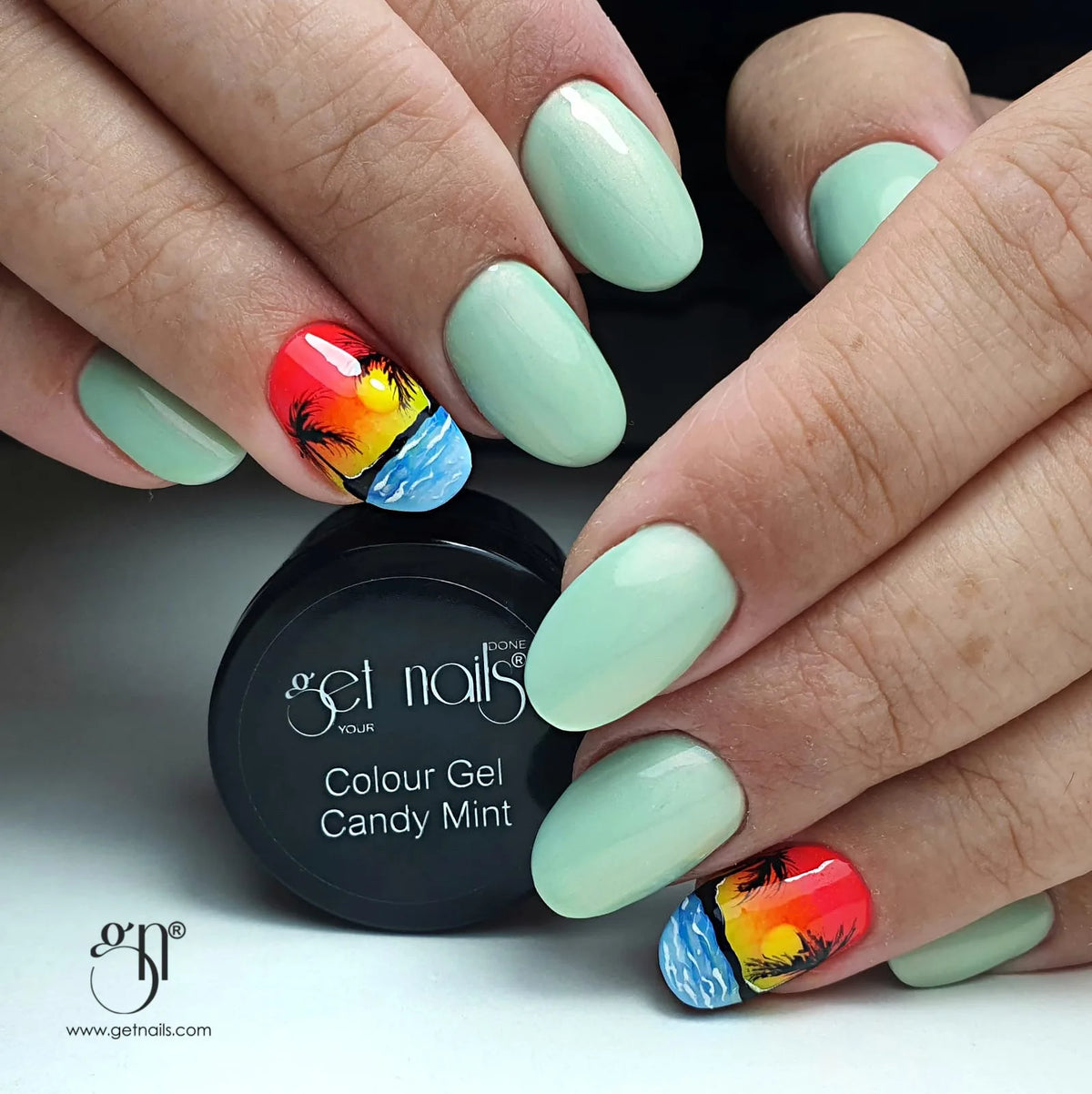 Colour Gel Candy Mint | Gel Colorat Unghii UV/LED