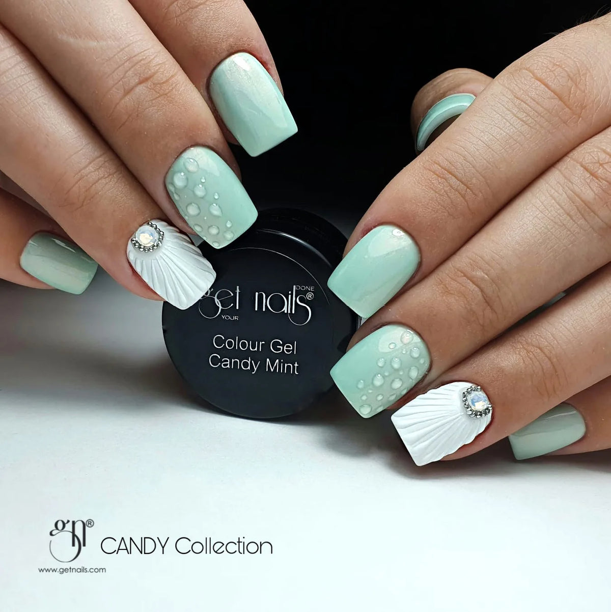 Colour Gel Candy Mint | Gel Colorat Unghii UV/LED