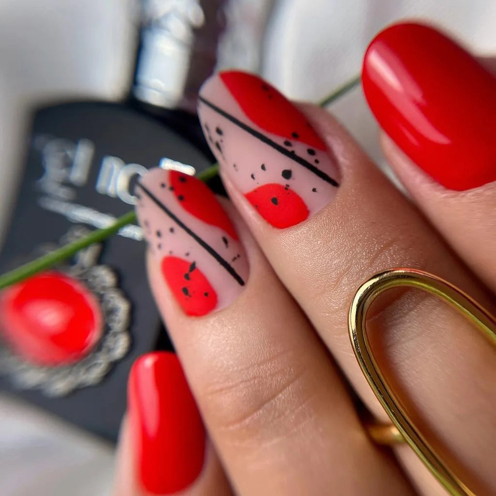Gel couleur rouge classique | Gel coloré UV/LED