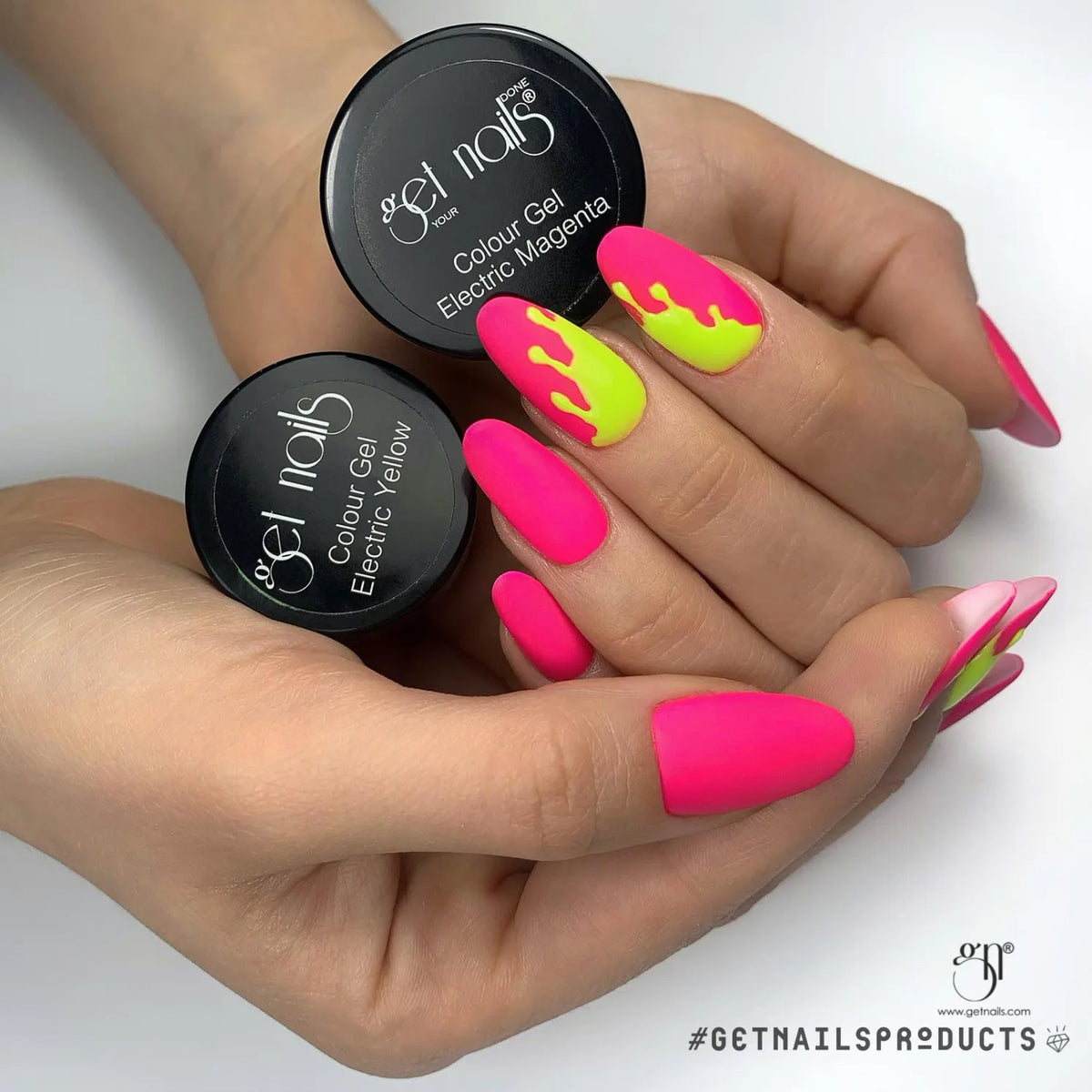 Gel Couleur Electric Yellow | Gel Couleur pour Ongles UV/LED