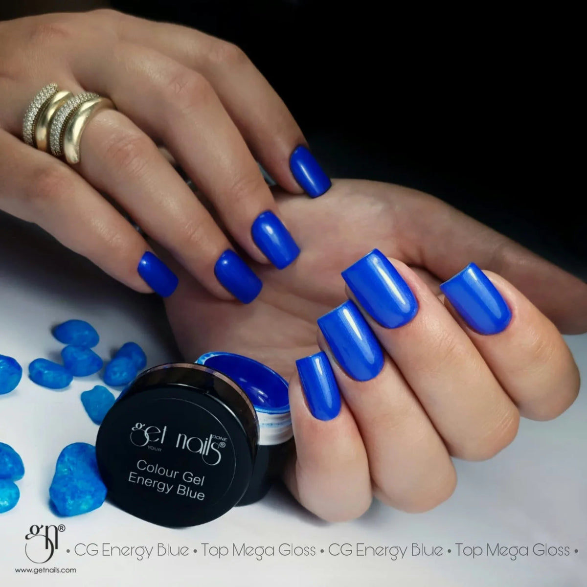 Gel Couleur Energy Blue | Gel Couleur UV/LED