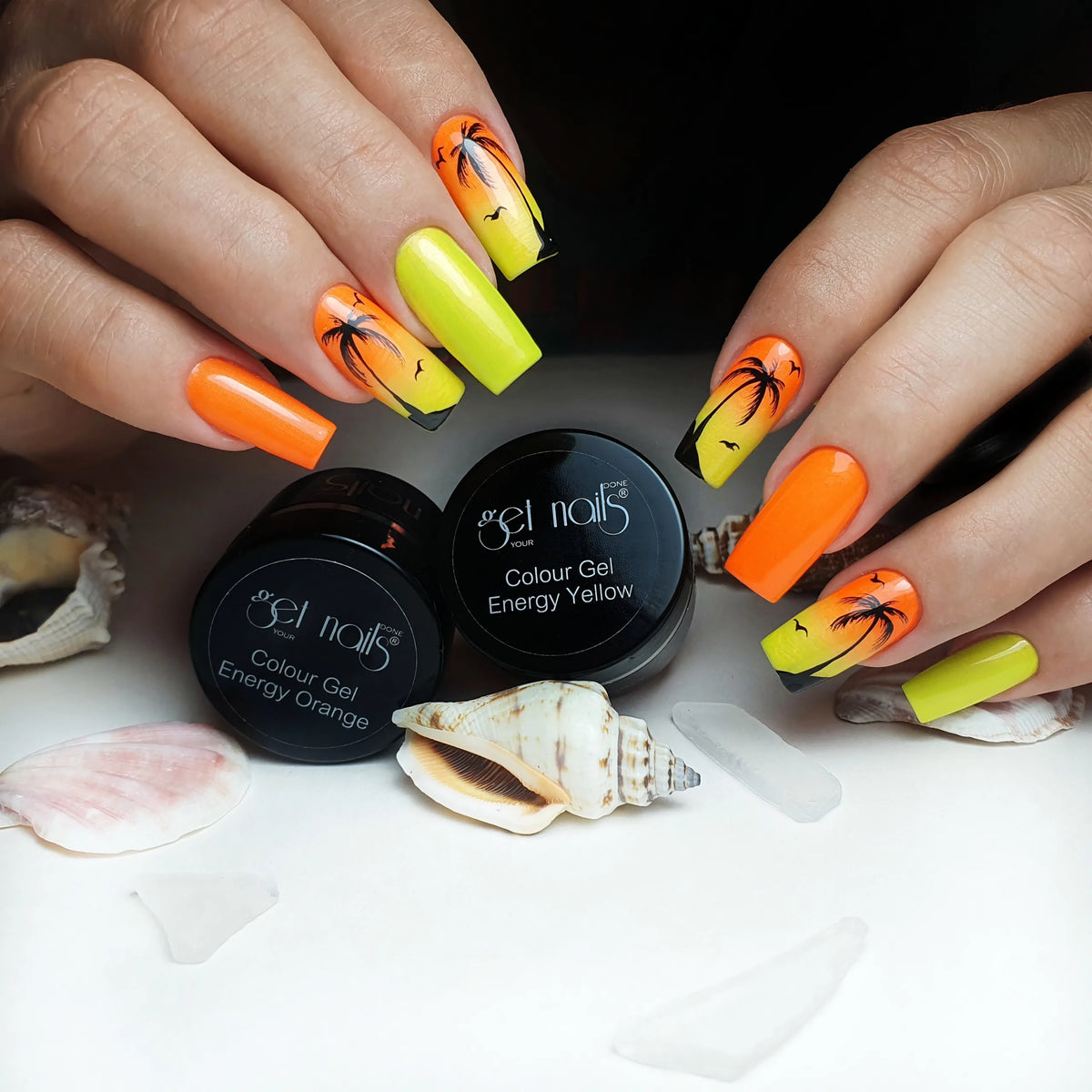 Gel Couleur Énergie Jaune | Gel Coloré UV/LED