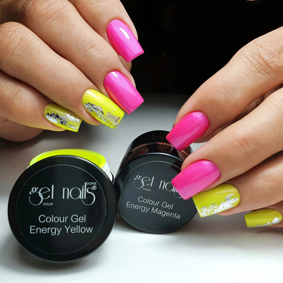 Gel Couleur Énergie Jaune | Gel Coloré UV/LED