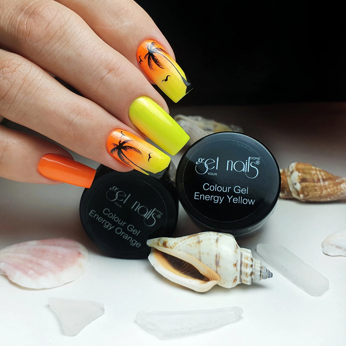 Gel couleur Energy Orange | Gel UV/LED coloré