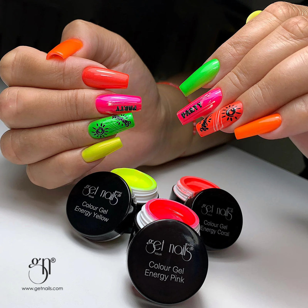 Gel couleur Energy Orange | Gel UV/LED coloré