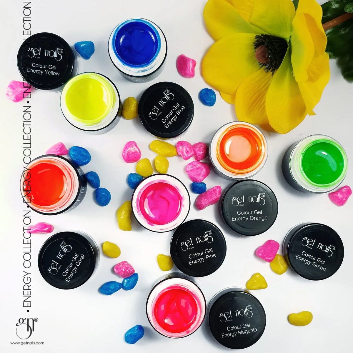 Gel couleur Energy Orange | Gel UV/LED coloré