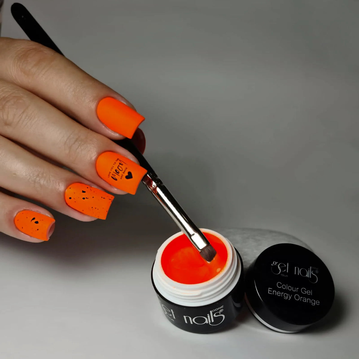 Gel couleur Energy Orange | Gel UV/LED coloré