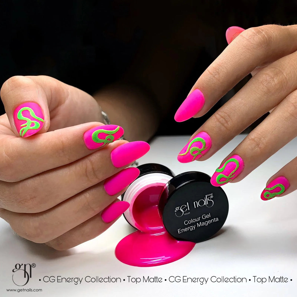 Colour Gel Energy Magenta | Gel Colorat UV/LED