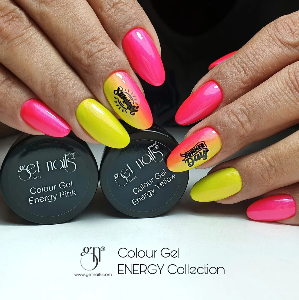 Gel Couleur Énergie Rose | Gel Coloré UV/LED