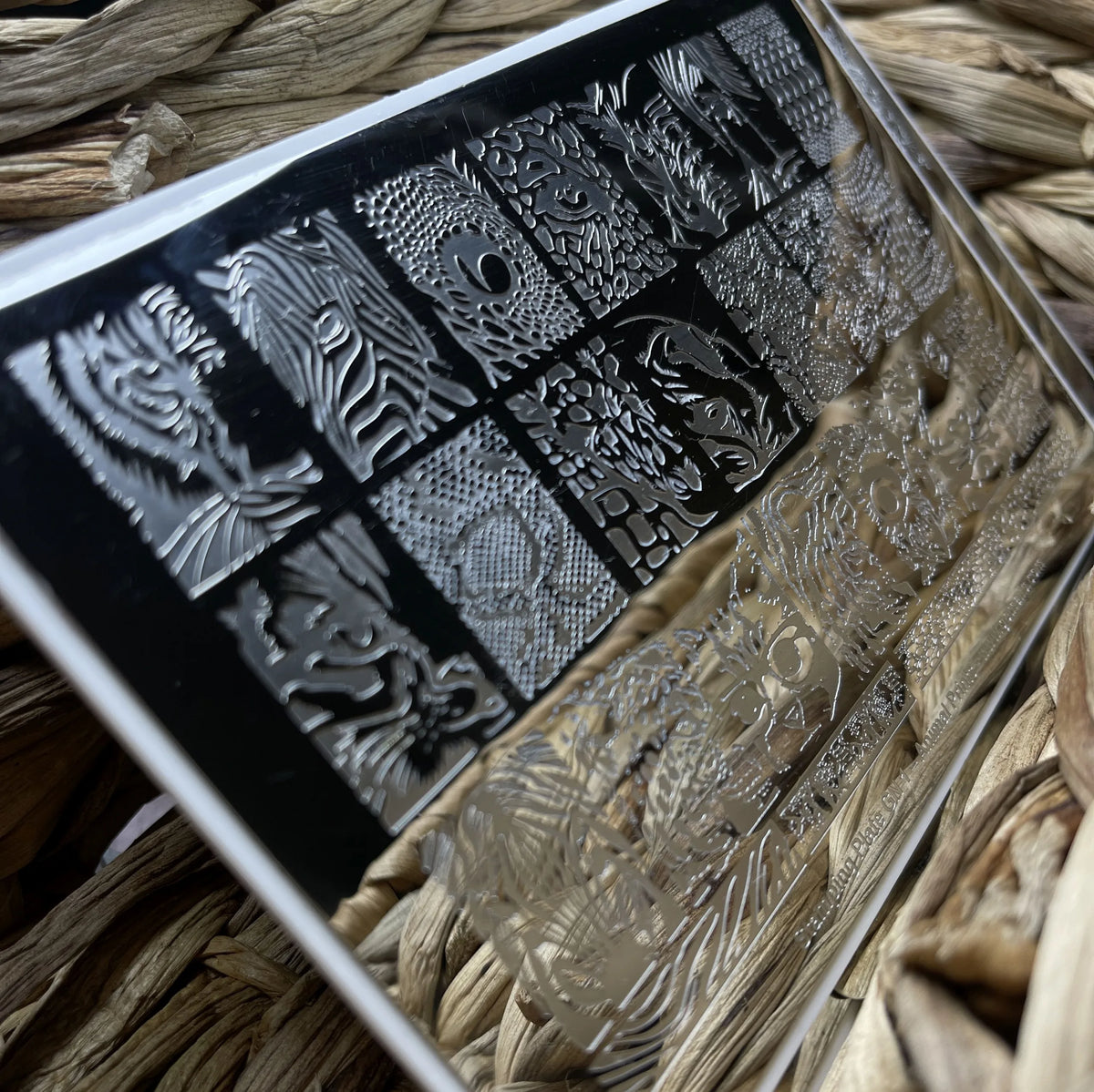 Plaque de stamping GN 1 - Imprimés animaliers