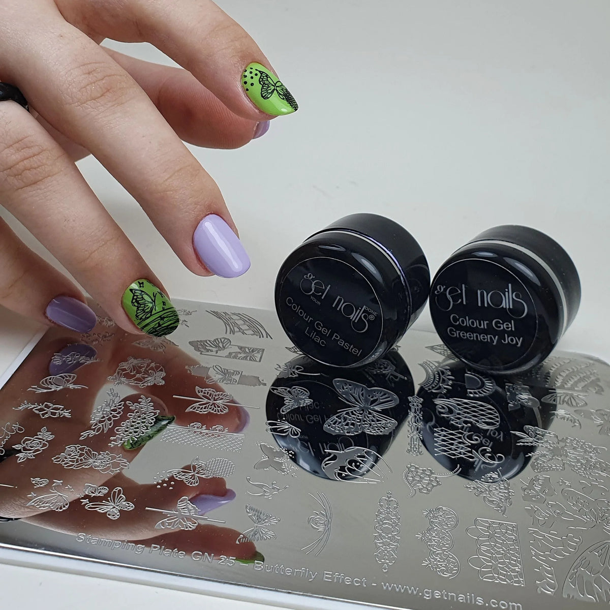 Plaque de stamping GN 25 - Butterfly Effect