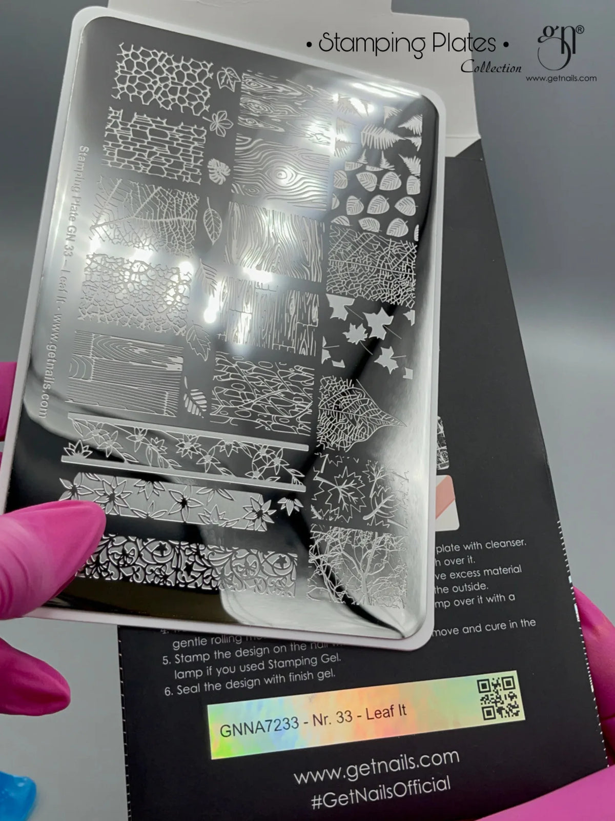 Stamping Plate GN 33 - Leaf It