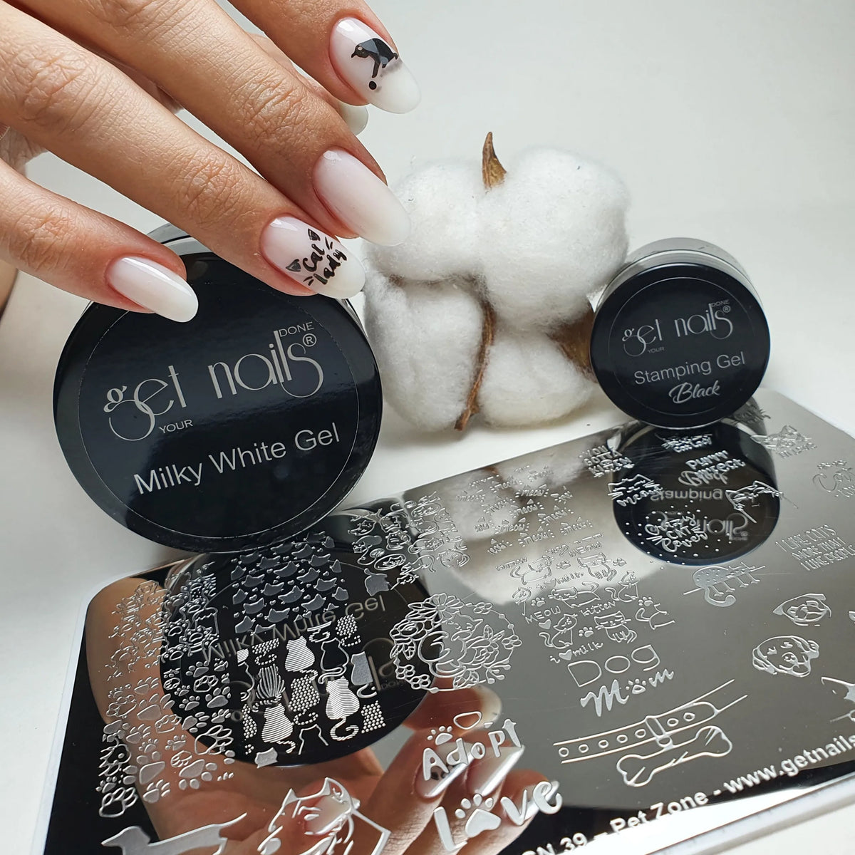 Plaque de stamping GN 39 - Pet Zone