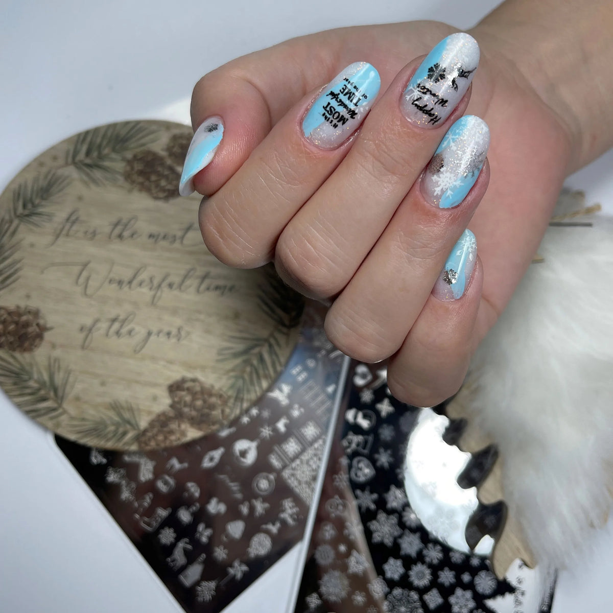 Plaque de stamping GN 40 - Winter Spirit