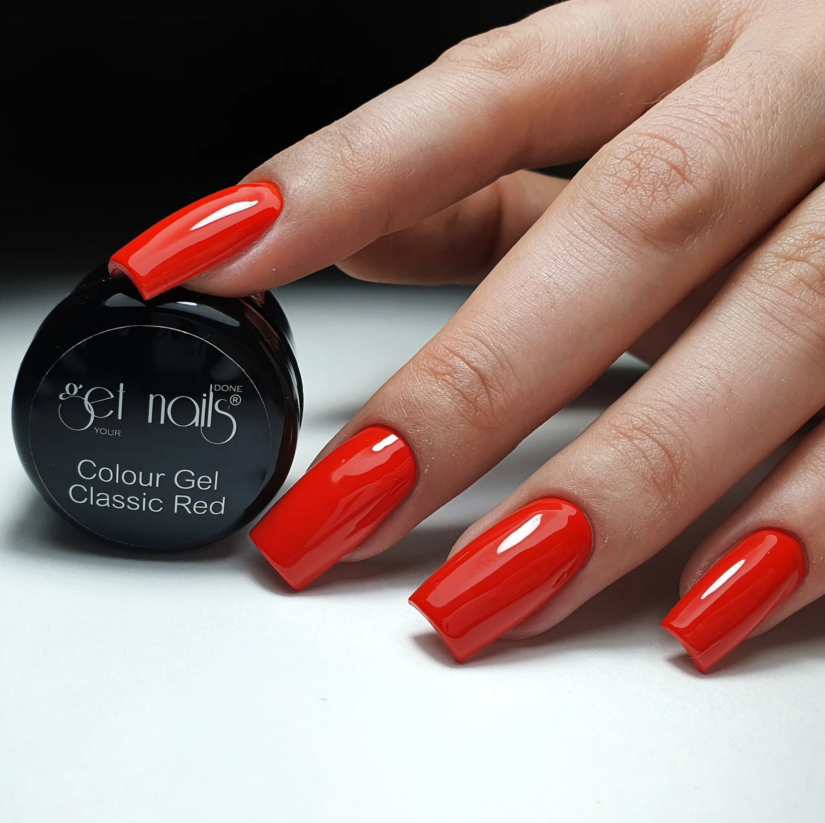Gel couleur rouge classique | Gel coloré UV/LED