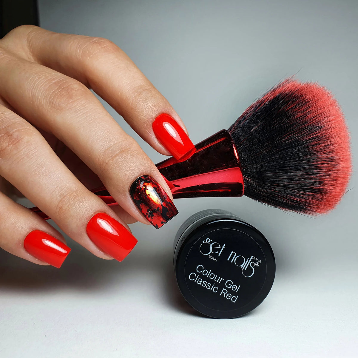Gel couleur rouge classique | Gel coloré UV/LED
