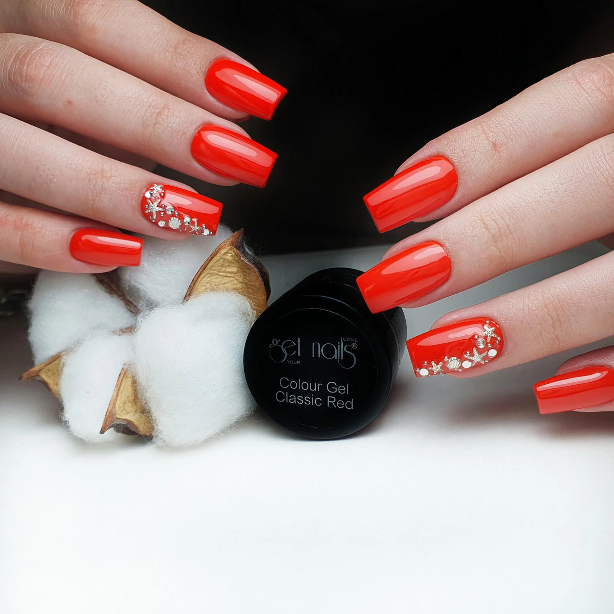 Gel couleur rouge classique | Gel coloré UV/LED