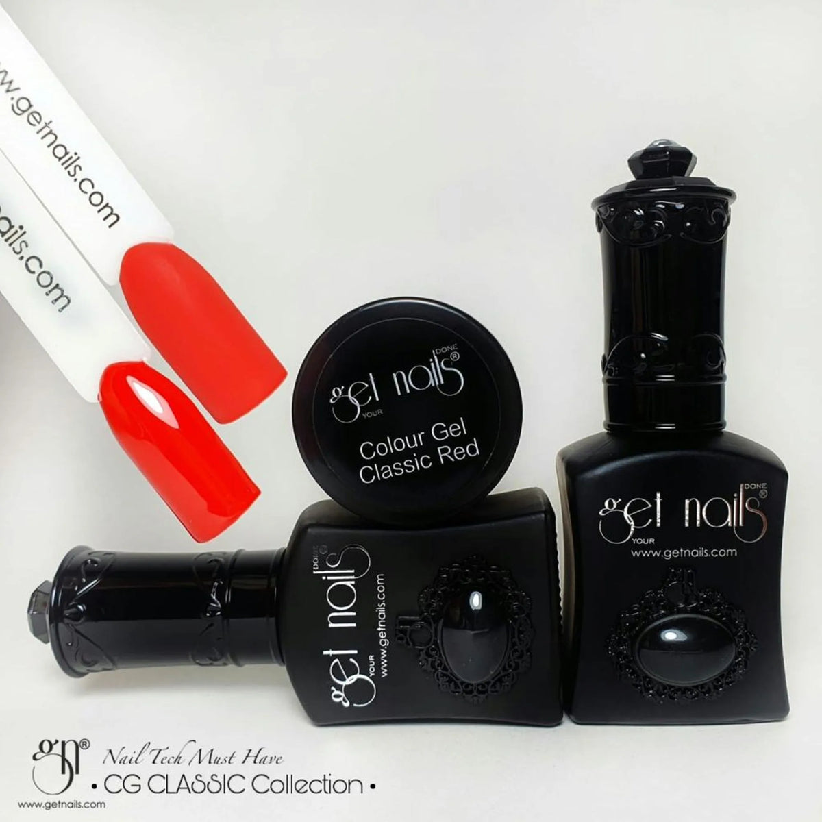 Gel couleur rouge classique | Gel coloré UV/LED