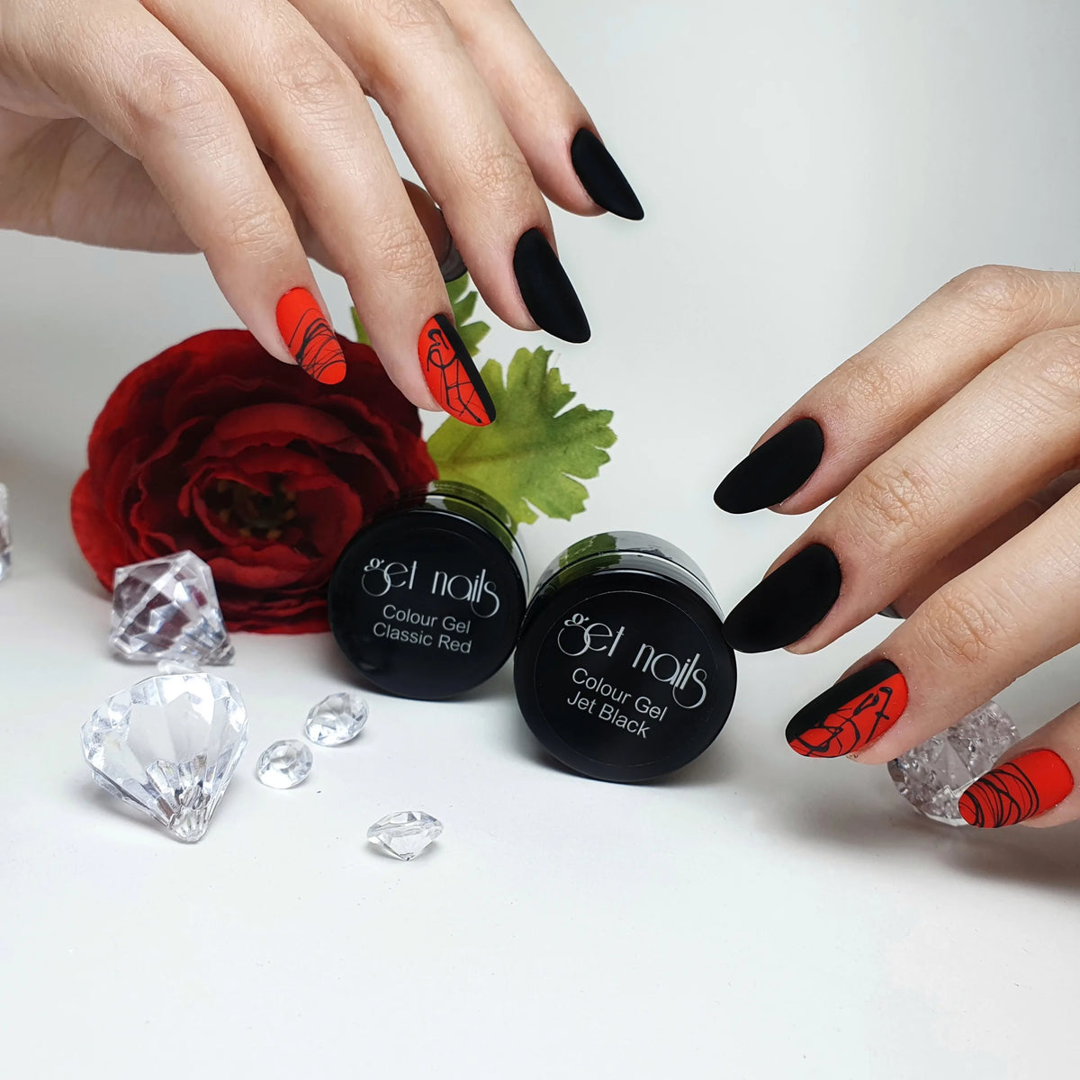 Gel couleur rouge classique | Gel coloré UV/LED