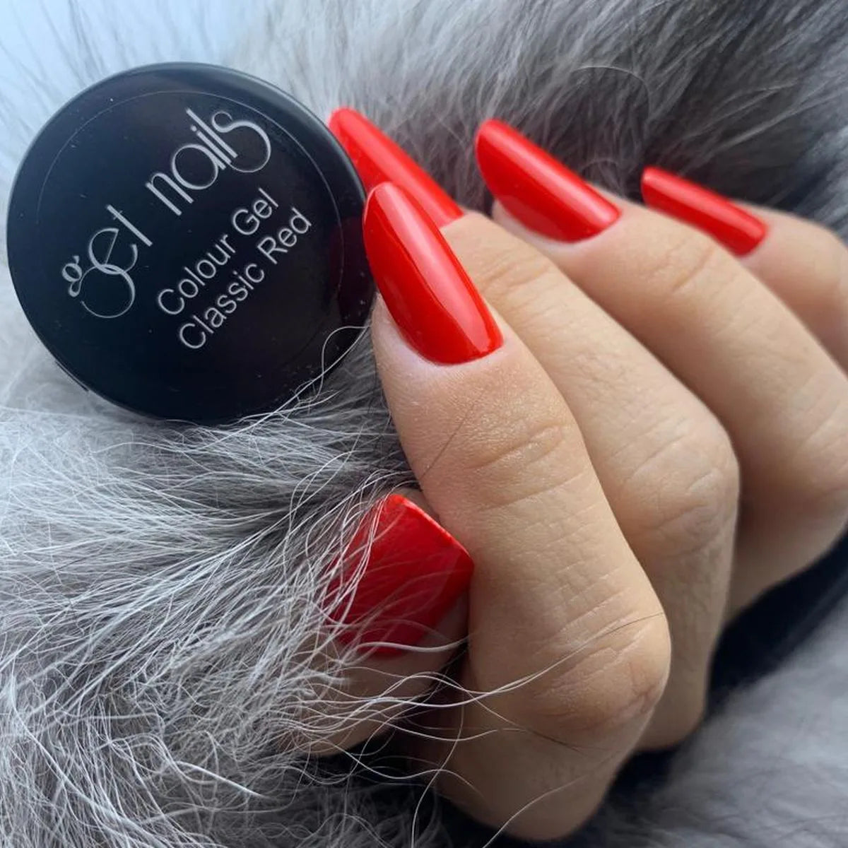 Gel couleur rouge classique | Gel coloré UV/LED