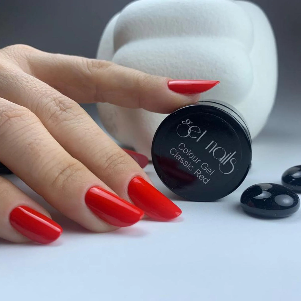 Gel couleur rouge classique | Gel coloré UV/LED