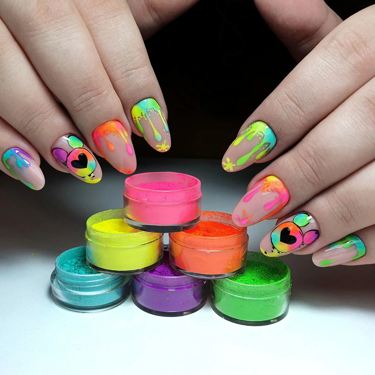 Ultra Pigment Neon Fosforescent Blue 5g