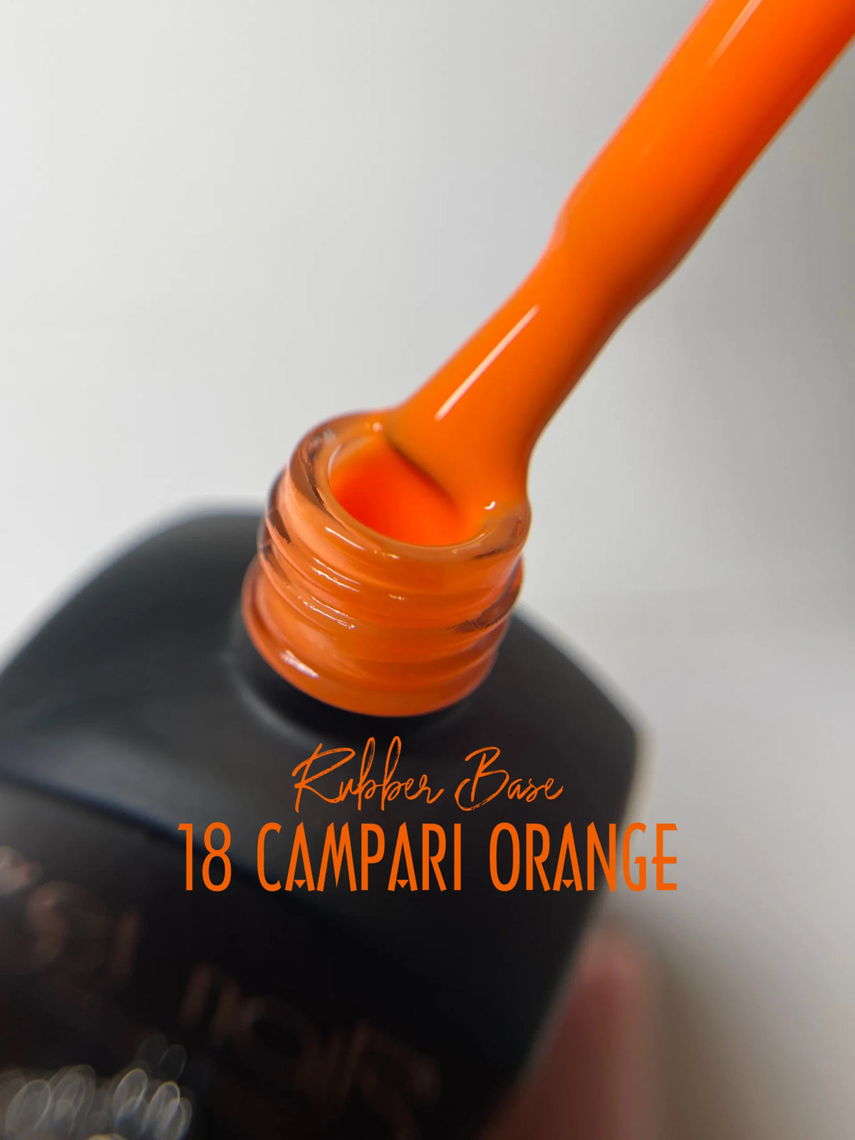 Summer Rubber Base 18 Campari Orange | Baza Rubber Neon