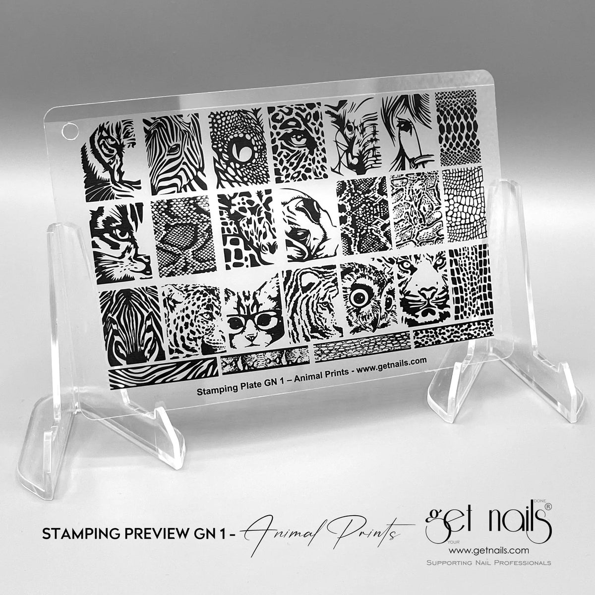 Aperçu de tamponnage GN 1 - Motifs animaliers