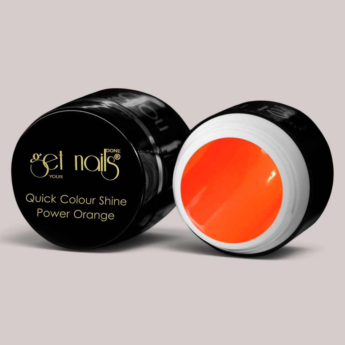 Quick Colour Shine Power Orange  | Gel Colorat UV/LED