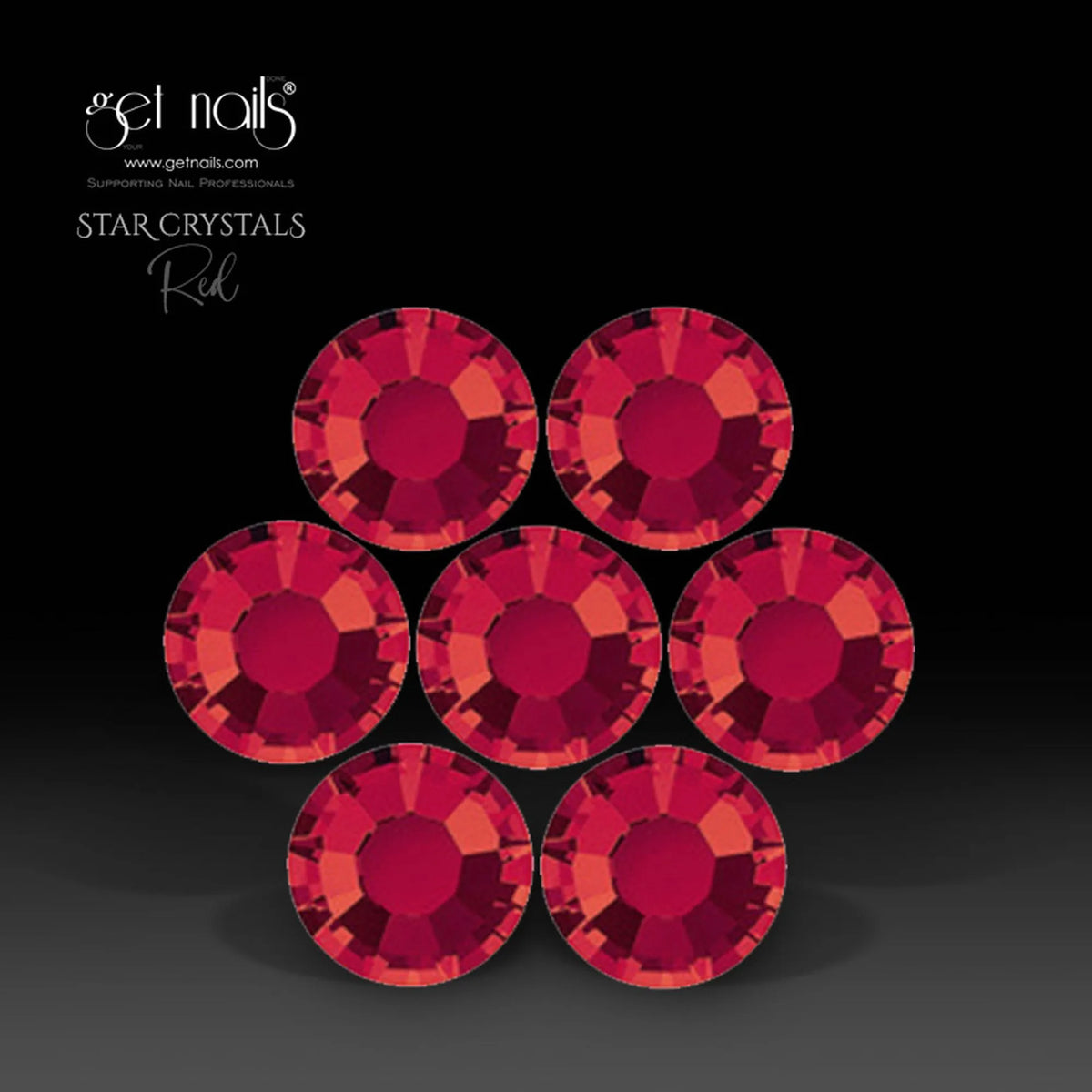 Cristaux étoiles rouges, SS10 GN