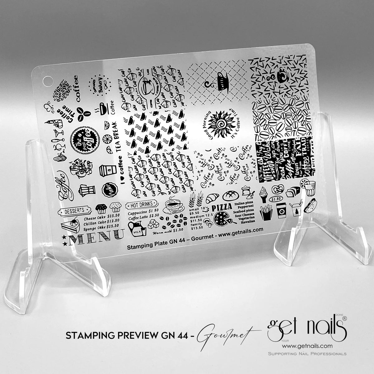 Stamping Preview GN 44 - Gourmet