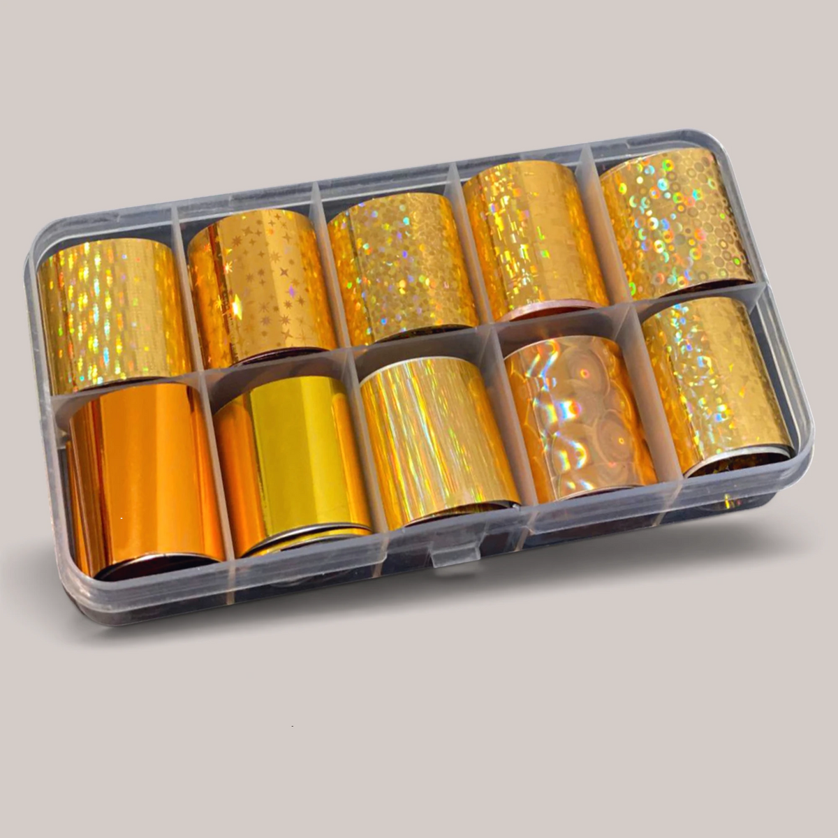 Transfer Foil Set 5 GN Gold Holo
