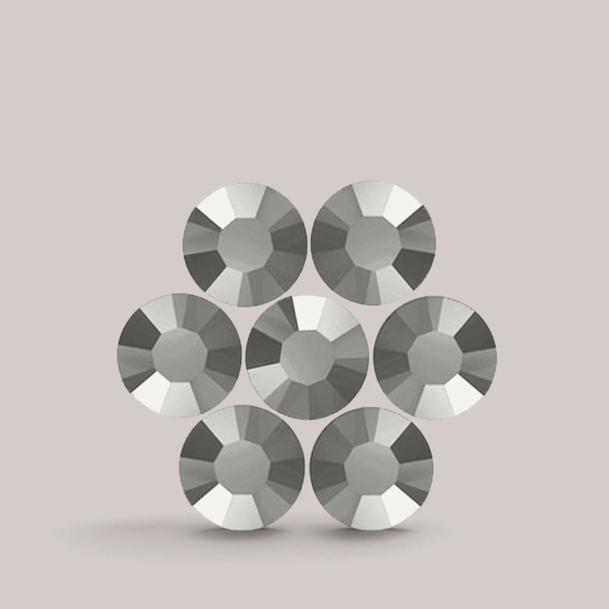 Star Crystals Silver Chrome, SS3 GN